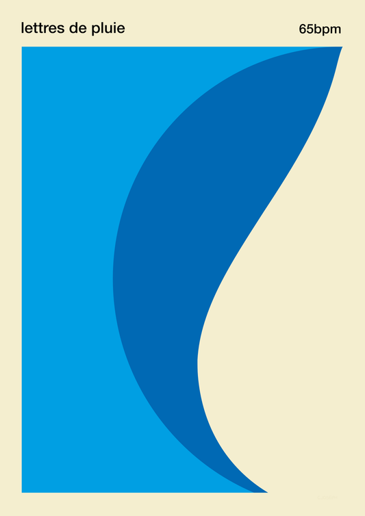 Lettres de Pluie – Premium Entry Print (Open Edition)