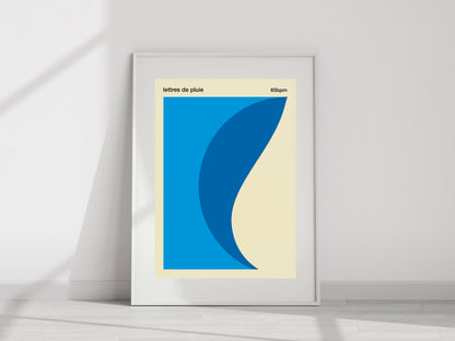 Lettres de Pluie – Premium Entry Print (Open Edition)